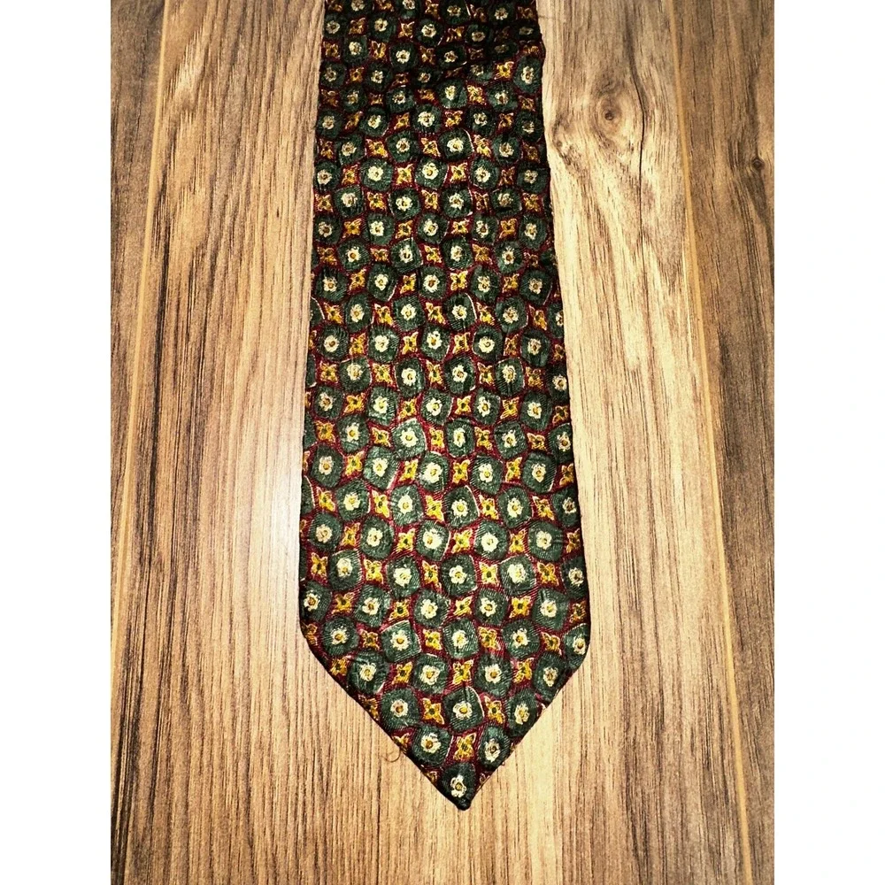 Harken Ltd Riverside Men's Shop Neck Tie Hand Made Silk Neck Tie‎